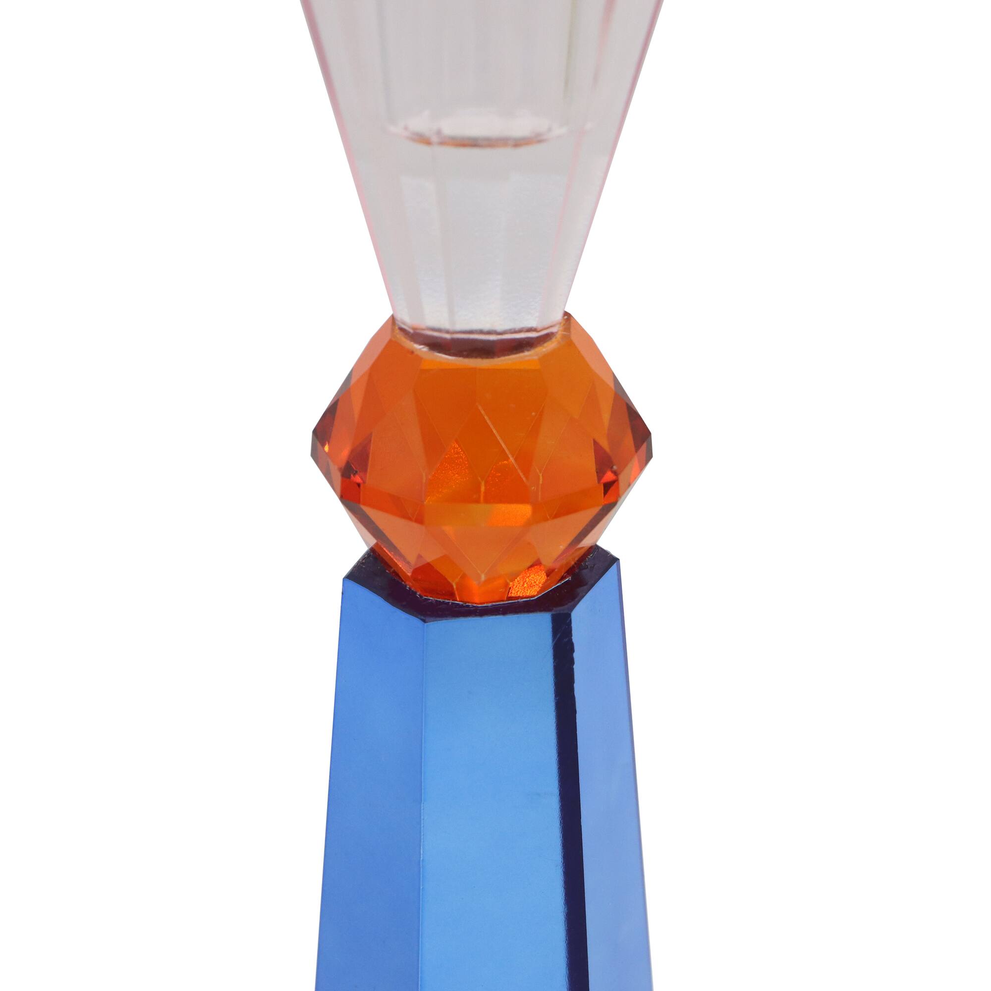 Tall Glass Taper Candle Holder by Ashland